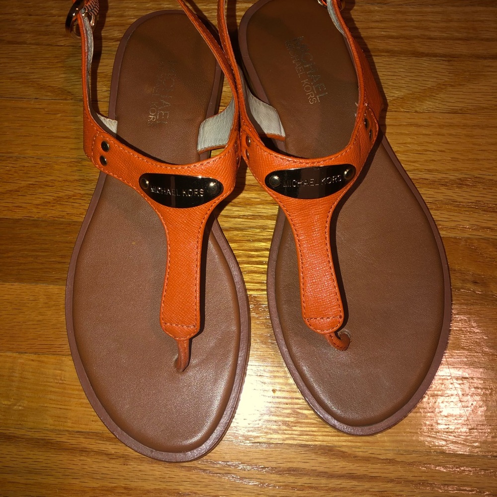 Michael Kors leather sandal Size 7.5